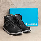 Черевики шкіряні чоловічі чорні зимові, фото 5