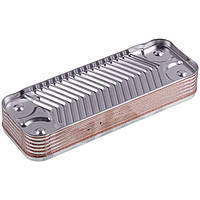 Теплообмінник пластинчастий для газового котла Baxi 5686670 (12 пластин)