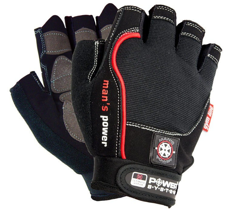 Рукавички для фітнесу Power System PS-2580 Man’s Power Black L