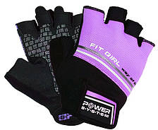 Рукавички для фітнесу Power System PS-2920 Fit Girl Evo Purple S