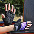 Рукавички для фітнесу Power System PS-2920 Fit Girl Evo Purple XS, фото 8