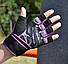 Рукавички для фітнесу Power System PS-2710 Fitness Chica жіночі Purple XS, фото 6