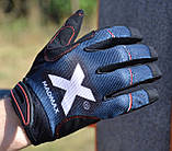 Рукавички для фітнесу MadMax MXG-102 X Gloves Black/Grey/White XXL, фото 4