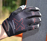 Рукавички для фітнесу MadMax MXG-103 X Gloves Black/Grey XXL, фото 5