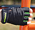 Рукавички для фітнесу MadMax MFG-251 Rainbow Green XS, фото 6
