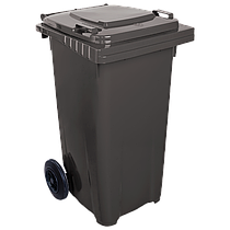 Контейнер для сміття вуличний на колесах з кришкою, 120 л