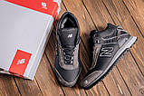 Чоловічі шкіряні кросівки чорні зимові, фото 3