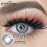 Цветные линзы для глаз Blackspot + контейнер для линз в подарок