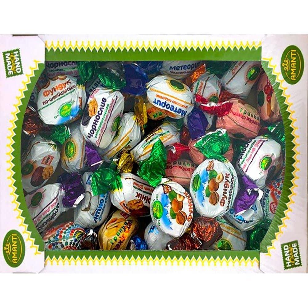 Цукерки Amanti Асорті в шоколаді 1 кг