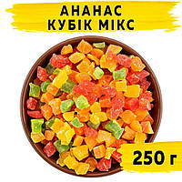 Ананас кубік мікс 250 г