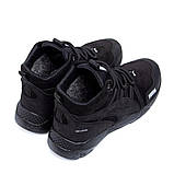 Чорні шкіряні черевики чоловічі зимові зимові, фото 9