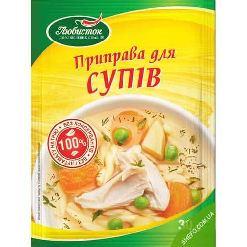 Приправа для супов Любисток 30г