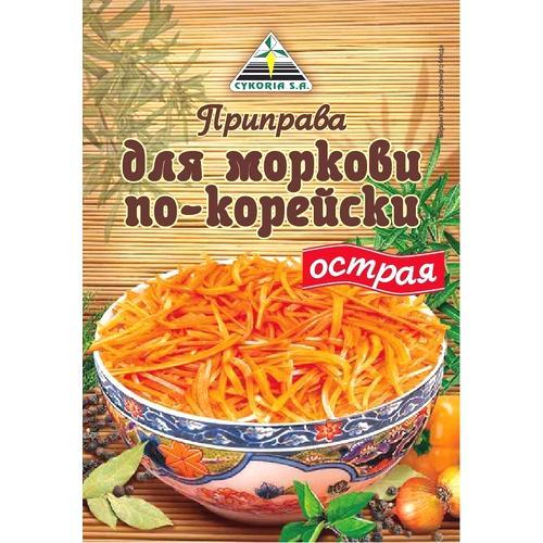 Приправа Cykoria для моркови по-корейски острая 30г