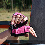Рукавички для фітнесу Power System PS-2250 Pro Grip жіночі Pink M, фото 7