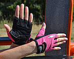 Рукавички для фітнесу Power System PS-2250 Pro Grip жіночі Pink M, фото 10