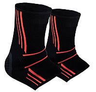 Спортивные бандажи на голеностопы Power System Ankle Support Evo PS-6022 Black/Orange XL AllInOne