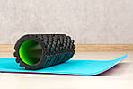 Масажний ролик (роллер) Power System PS-4050 Fitness Foam Roller Black/Green (33x15см.), фото 8