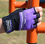 Рукавички для фітнесу Power System PS-2920 Fit Girl Evo Purple M, фото 8