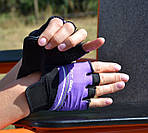 Рукавички для фітнесу Power System PS-2920 Fit Girl Evo Purple M, фото 10