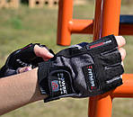 Рукавички для фітнесу Power System PS-2300 Fitness Grey/Black L, фото 7
