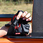 Рукавички для фітнесу Power System PS-2500 Power Plus Black/Red XL, фото 10