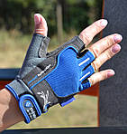 Рукавички для фітнесу Power System PS-2570 Woman’s Power жіночі Blue S, фото 4