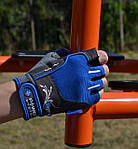 Рукавички для фітнесу Power System PS-2570 Woman’s Power жіночі Blue S, фото 7