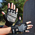 Рукавички для фітнесу Power System PS-2580 Man’s Power Black/Grey XS, фото 7
