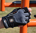 Рукавички для фітнесу Power System PS-2580 Man’s Power Black/Grey XS, фото 8