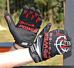 Рукавички для кросфіту з довгим пальцем Power System PS-2860 Cross Power Black/Red S, фото 7