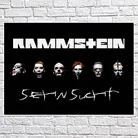 Плакат "Рамштайн, Rammstein, Sehnsucht", 43×60см