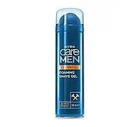 AVON CARE MEN ESSENTIAL FOAMING SHAVE GEL ПІНКА-ГЕЛЬ ДЛЯ ГОЛІННЯ ДЛЯ ЧОЛОВІКІВ 200МЛ