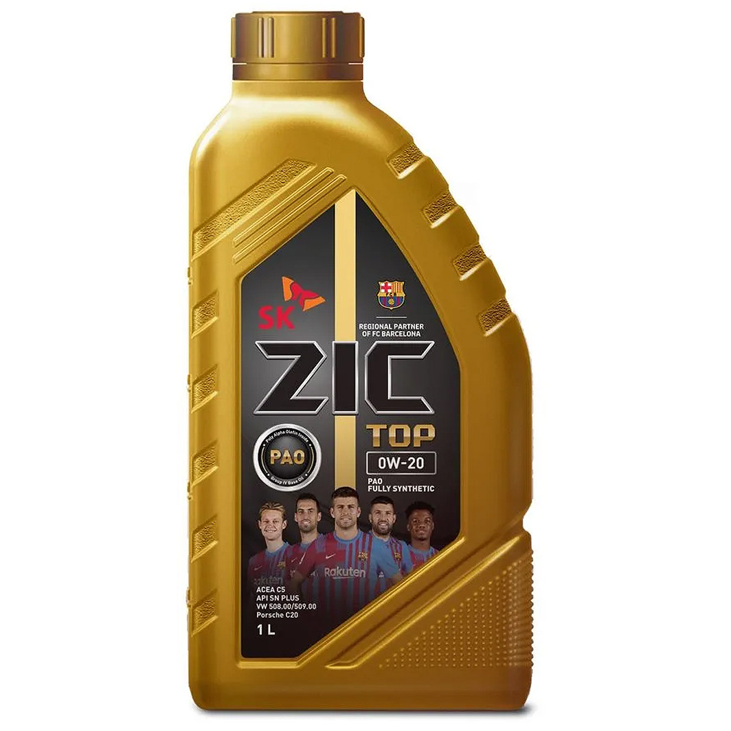 ZIC Top 0W-20, 1 л (132679) моторна олива, фото 1