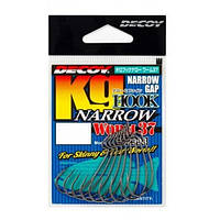 Крючок Decoy Worm 37 Kg Hook Narrow 02 9 шт уп (1013-1562.08.82) TR, код: 7689543