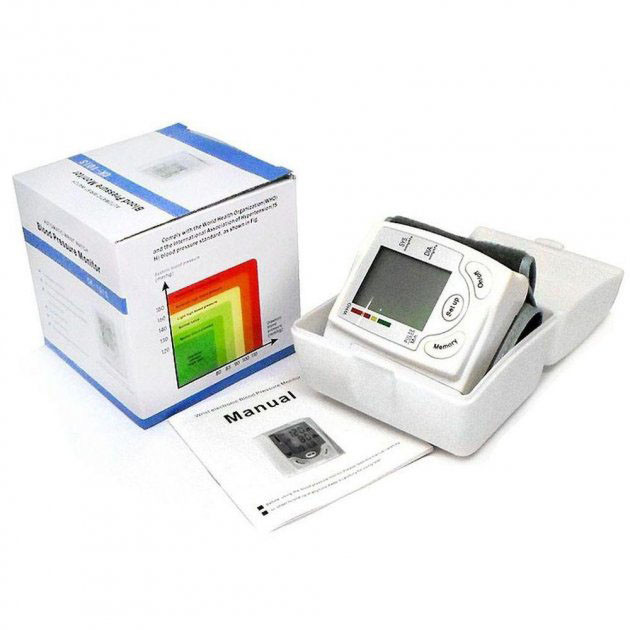 Тонометр автоматический запястный BLD-101S | Измеритель давления человека | Аппарат для RQ-886 проверки - фото 5 - id-p1971135083