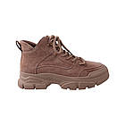 Черевики жіночі Melanda капучіно натуральна замша, 37, фото 3