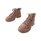 Черевики жіночі Melanda капучіно натуральна замша, 37, фото 5