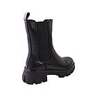 Черевики жіночі Melanda чорні натуральна шкіра, 40, фото 3