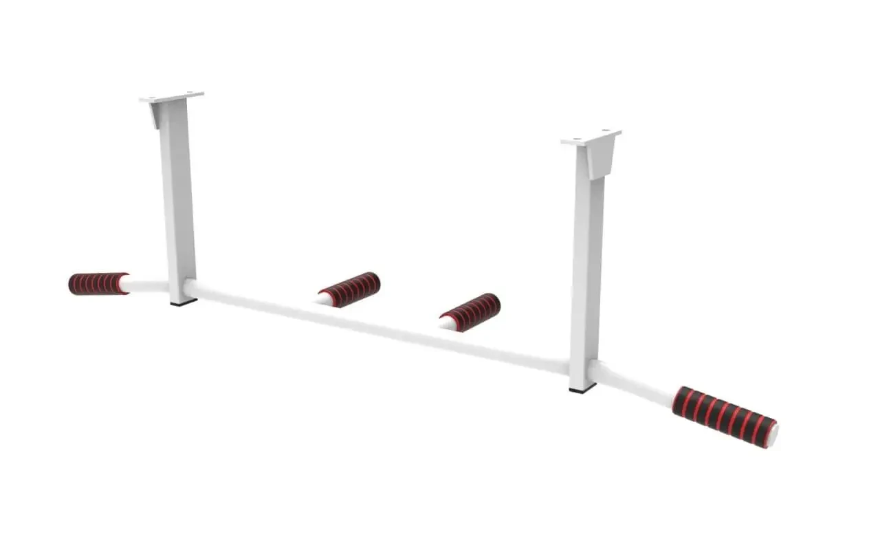 Турнік стельовий домашній 92 см (sab87) Білий, фото 1