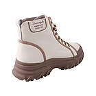 Черевики жіночі Farinni молочні натуральна шкіра, 39, фото 4