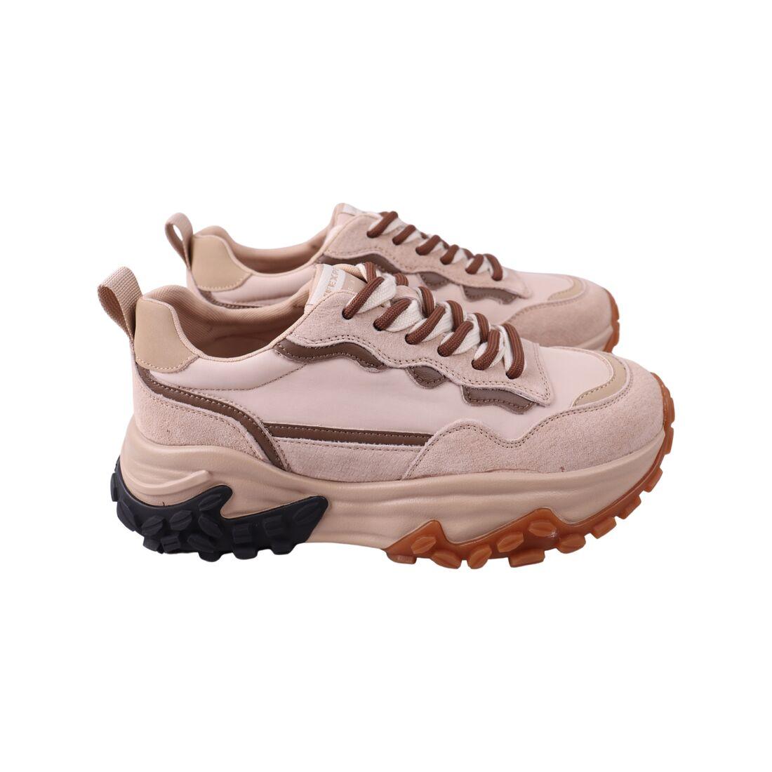 Кросівки жіночі Li Fexpert бежеві текстиль, 40, фото 1