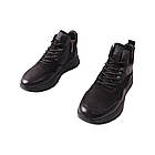 Черевики чоловічі Berisstini чорні натуральний нубук, 45, фото 5