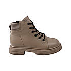 Черевики жіночі Li Fexpert хакі натуральна шкіра, 38, фото 3