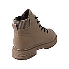 Черевики жіночі Li Fexpert хакі натуральна шкіра, 38, фото 4