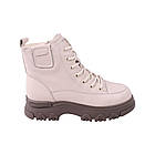 Черевики жіночі Li Fexpert молочні натуральна шкіра, 40, фото 3