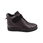 Черевики жіночі Kesim чорні натуральна шкіра, 37, фото 3