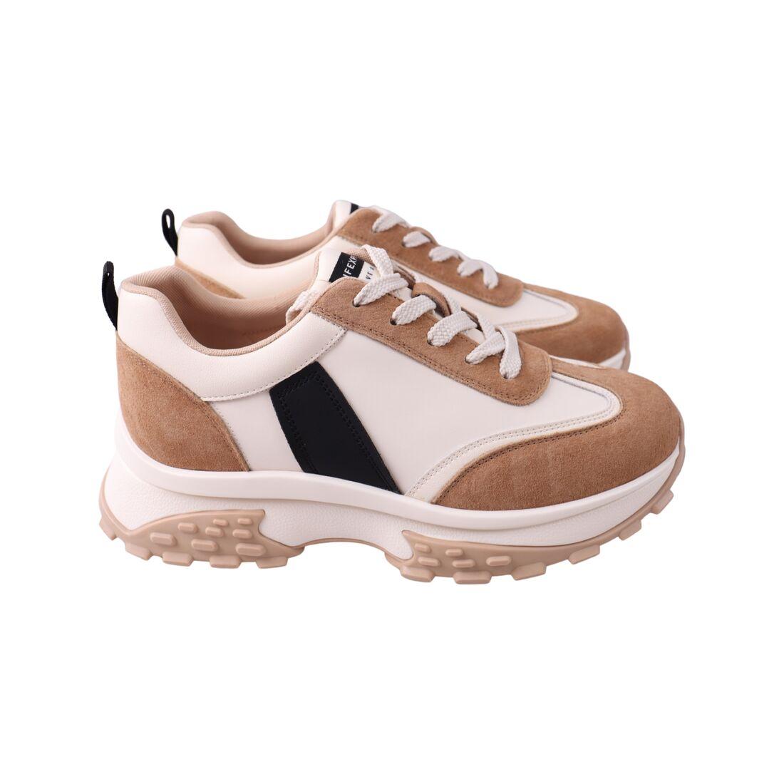 Кросівки жіночі Li Fexpert молочні текстиль, 38, фото 1