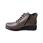 Черевики жіночі Kesim зелені натуральна шкіра, 38, фото 2