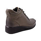 Черевики жіночі Kesim зелені натуральна шкіра, 38, фото 4