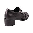 Туфлі жіночі Kesim чорні натуральна шкіра, 42, фото 4